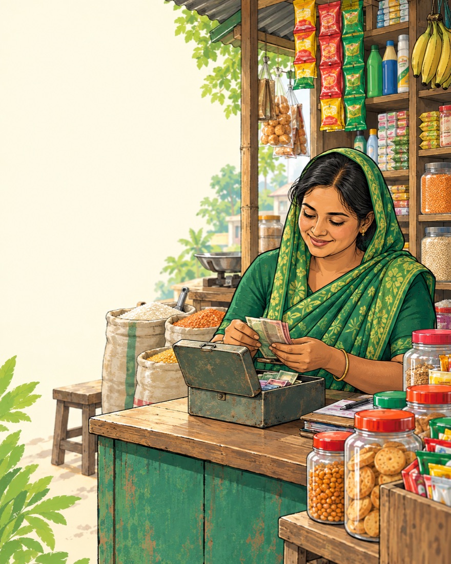 মুদি দোকানের মালিক